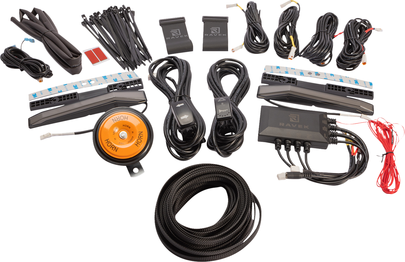 RAVEK Turn Signal Kit - Amber - White Running Light - Can-Am 65-306