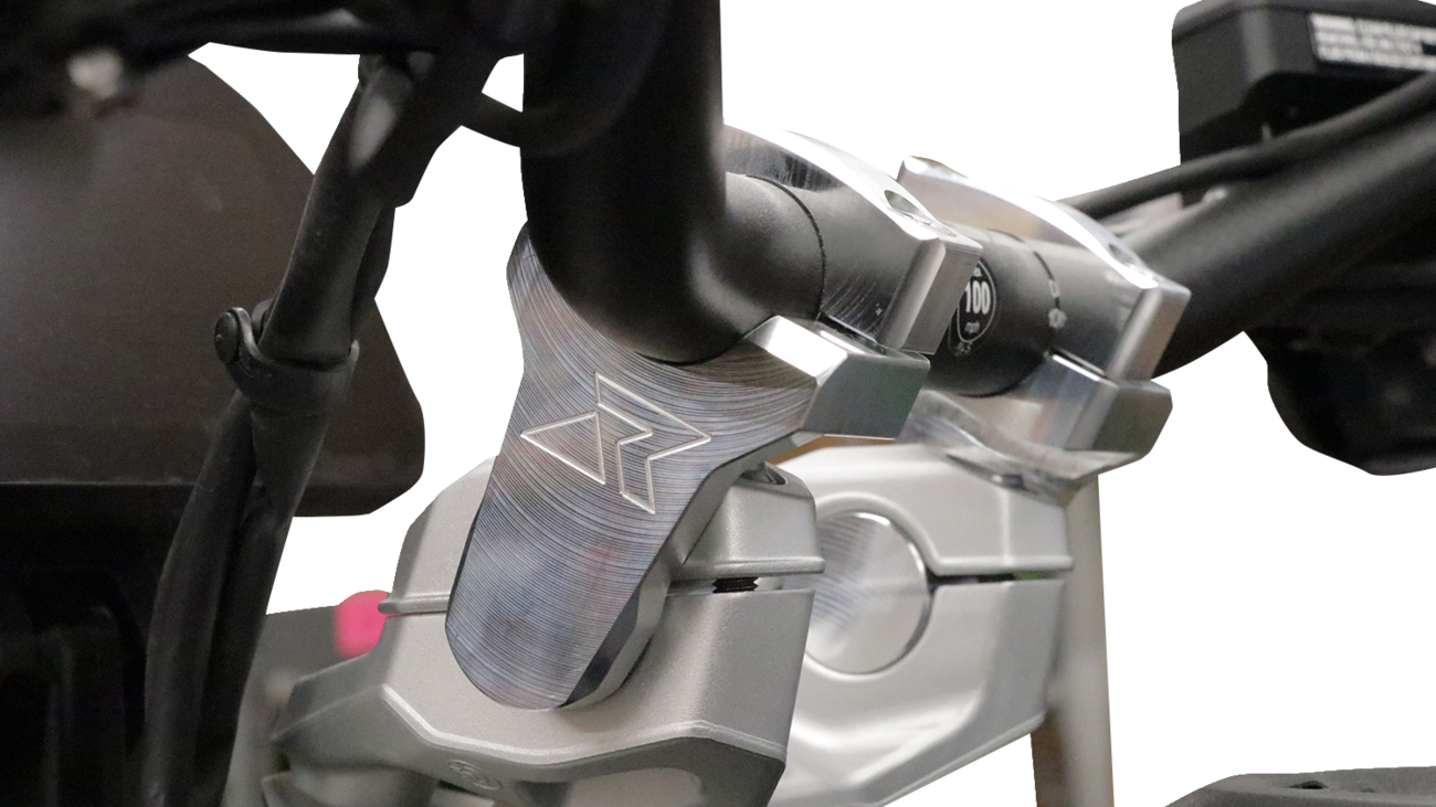 ROX SPEED FX 2.4" Pivoting Risers - 1-1/4" Handlebar - BMW 1R-P13GS