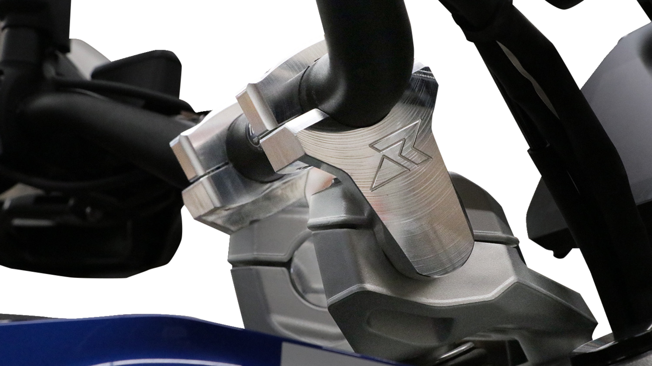 ROX SPEED FX 2.4" Pivoting Risers - 1-1/4" Handlebar - BMW 1R-P13GS