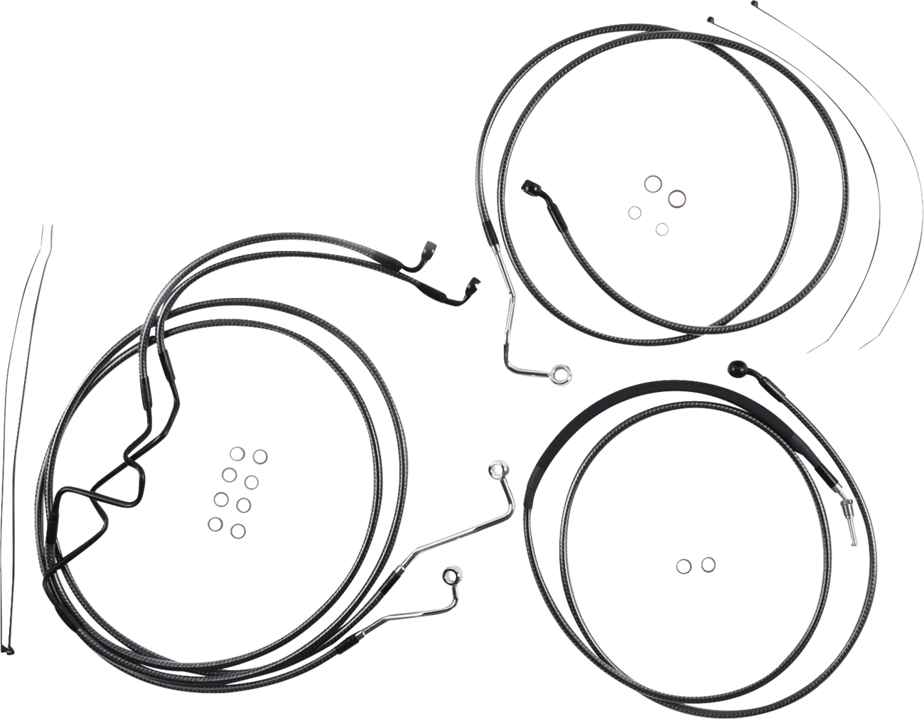 MAGNUM SHIELDING KARBONFIBR Designer Handlebar Installation Kit - 8" - '17-'20 FLHR 787928