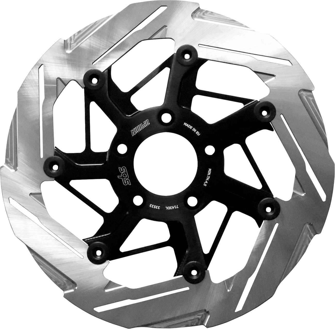 SBS Design "D" 7-Spoke Brake Rotor 7143DL
