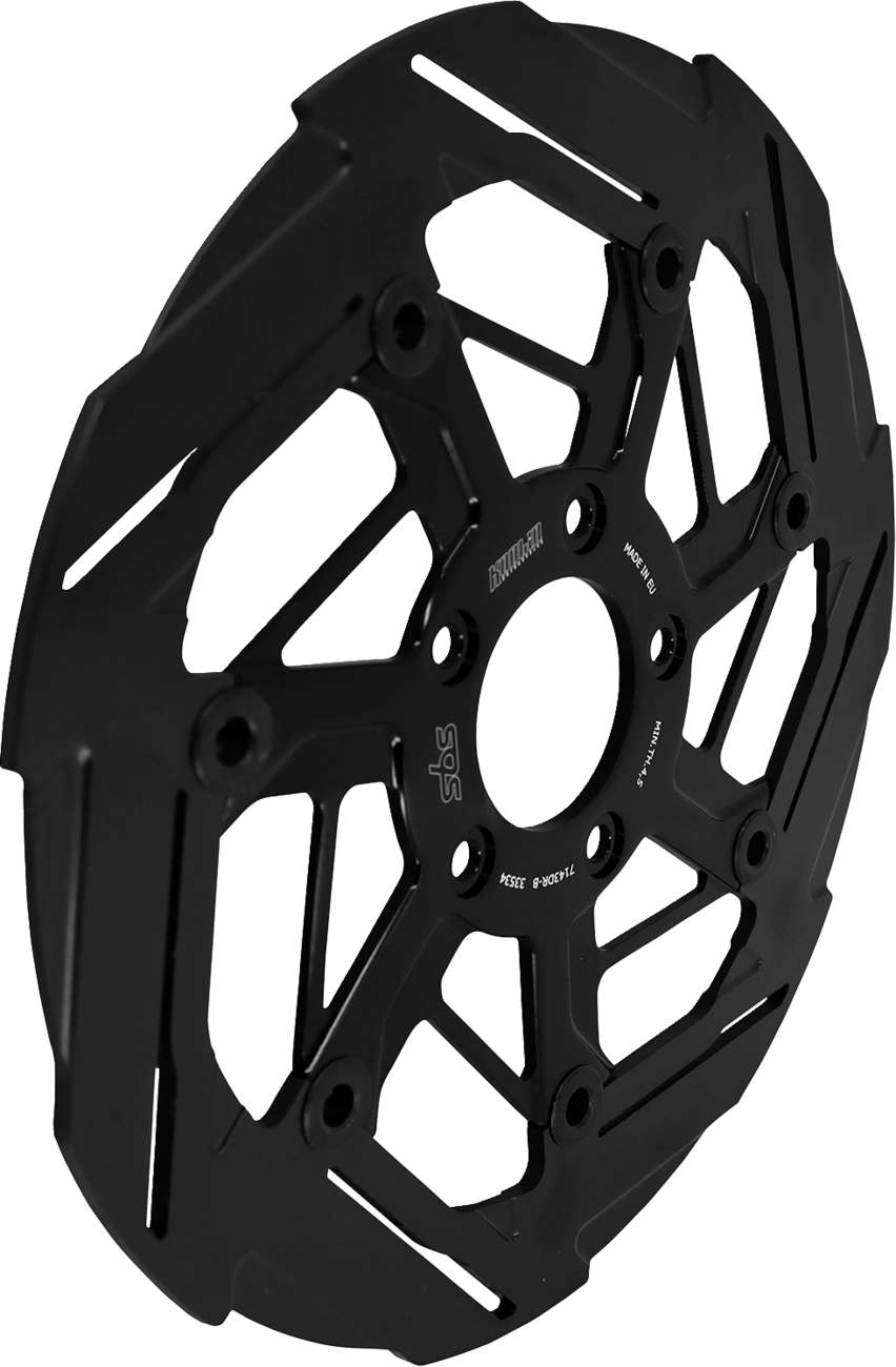 SBS Design "D" 7-Spoke Brake Rotor 7143DR-B
