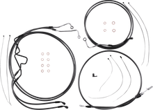 MAGNUM SHIELDING Black Pearl™ Designer Handlebar Installation Kit - 6" - '21-'23 FLTR 4871216