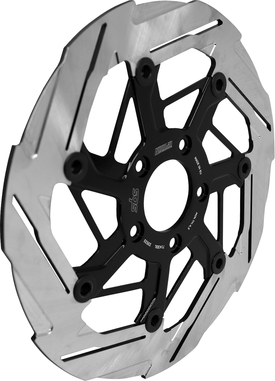 SBS Design "D" 7-Spoke Brake Rotor 7143DL