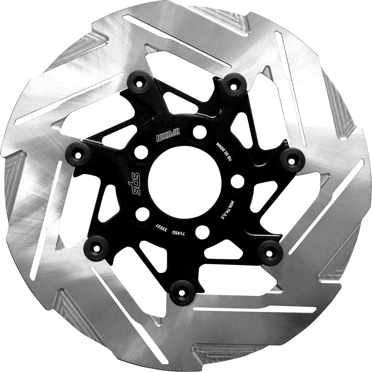 SBS Design "D" 7-Spoke Brake Rotor 7145D