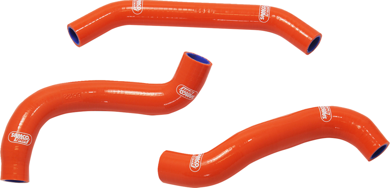 SAMCO SPORT Radiator Hose Kit - Orange - Gas Gas/Husqvarna/KTM KTM-125-OR
