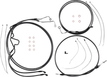 MAGNUM SHIELDING Black Pearl™ Designer Handlebar Installation Kit - 10" - '21-'23 FLTR 4871215