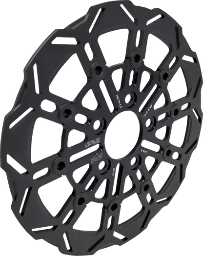 SBS Design "D" 10-Spoke Brake Rotor 7145E-B