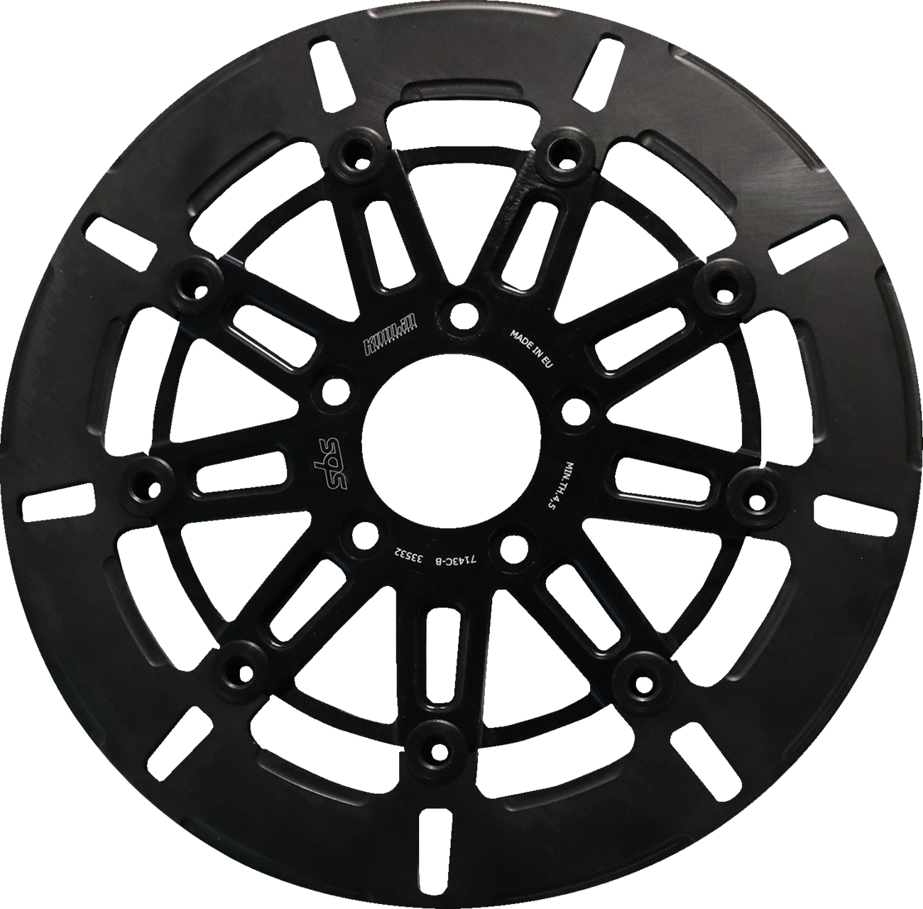 SBS Design "C" 9-Spoke Brake Rotor 7143C-B