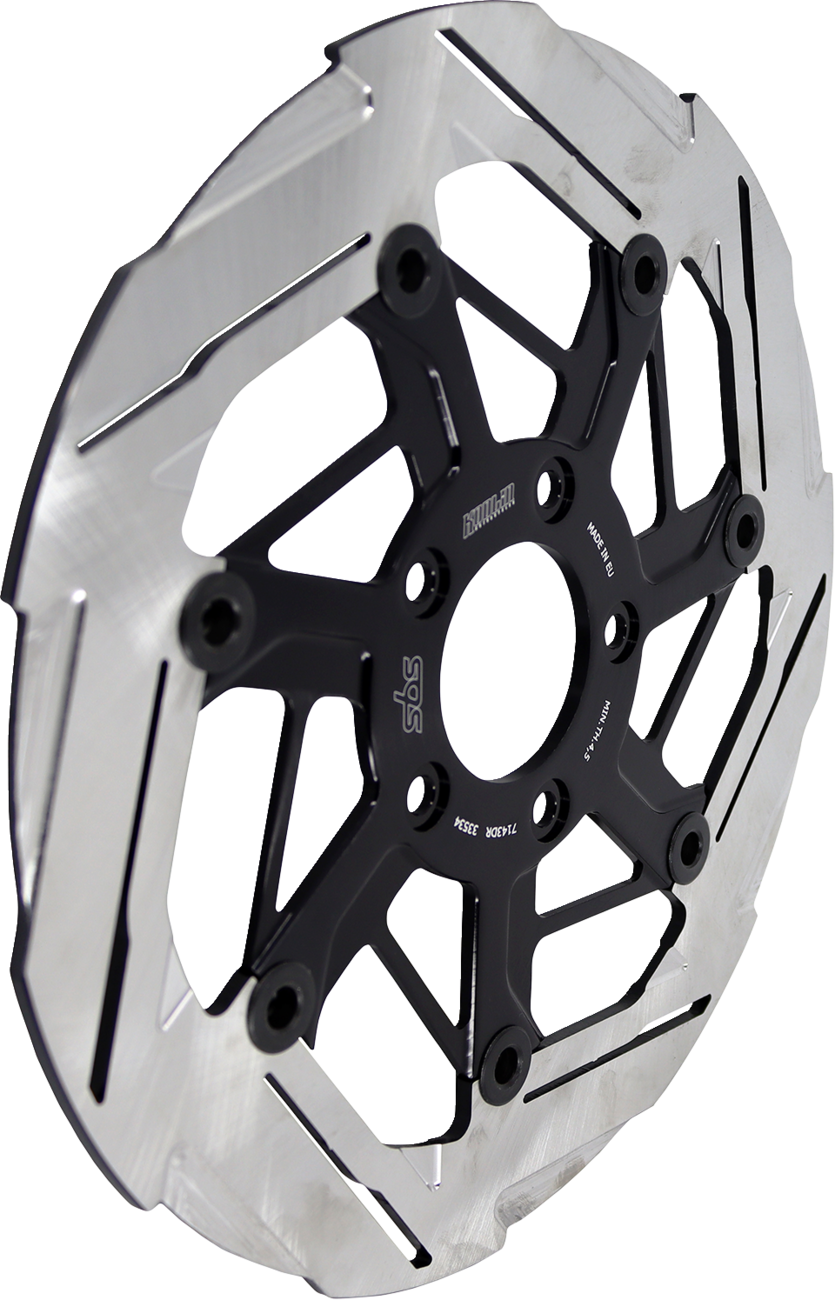 SBS Design "D" 7-Spoke Brake Rotor 7143DR