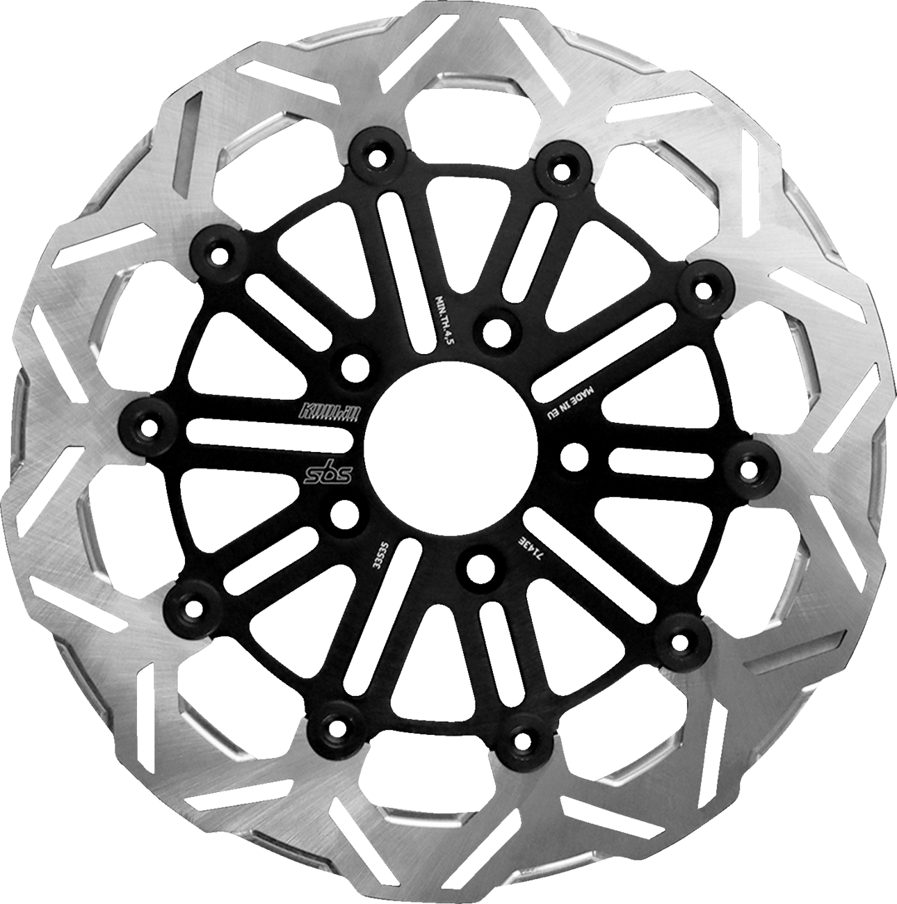 SBS Design "E" 10-Spoke Brake Rotor 7143E