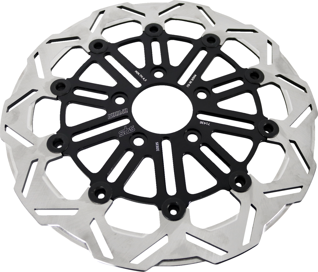 SBS Design "E" 10-Spoke Brake Rotor 7143E