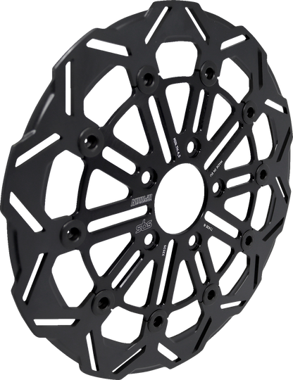 SBS Design "D" 10-Spoke Brake Rotor 7143E-B