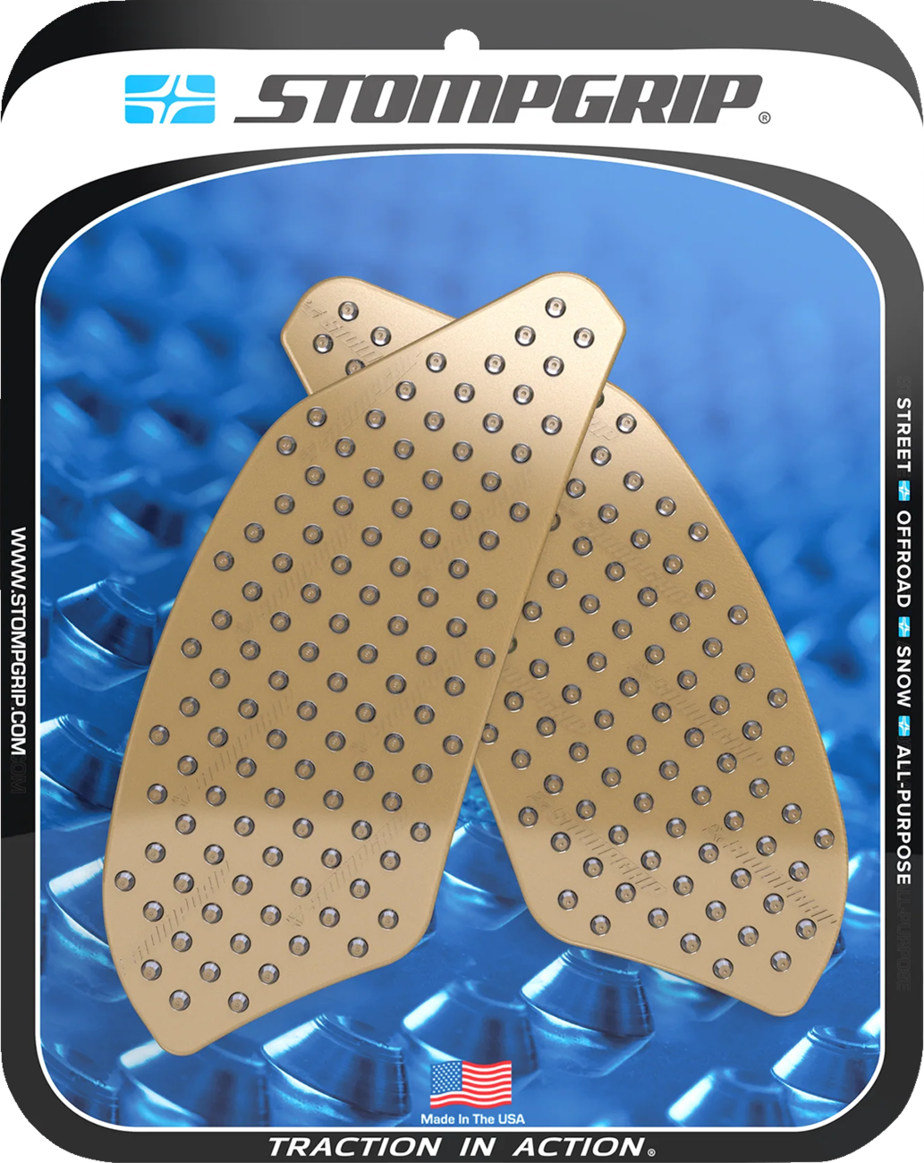 STOMPGRIP Tank Grips - Volcano - Clear - BMW - G '21-'25 55-10-0200C