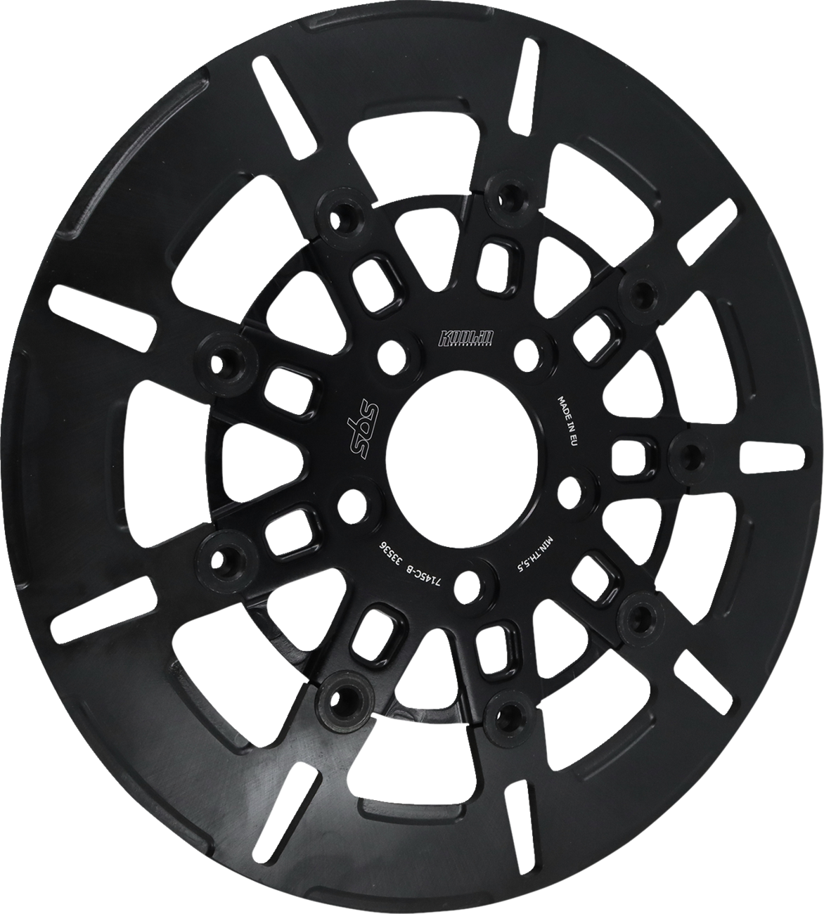 SBS Design "C" 9-Spoke Brake Rotor 7145C-B