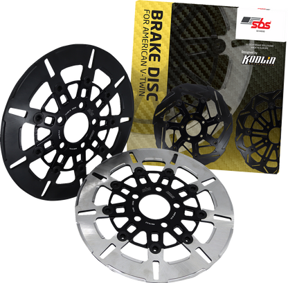 SBS Design "C" 9-Spoke Brake Rotor 7145C-B