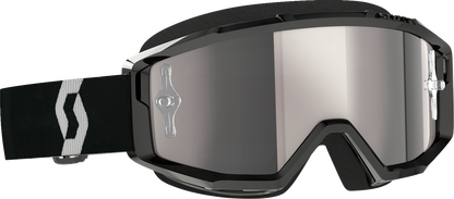SCOTT Primal Goggle - Black/White - Silver Chrome Works Lens 2785971007269