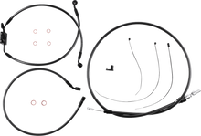 MAGNUM SHIELDING Black Pearl™ Designer Handlebar Installation Kit - 8" - FXLR/FXFB/S 4871128