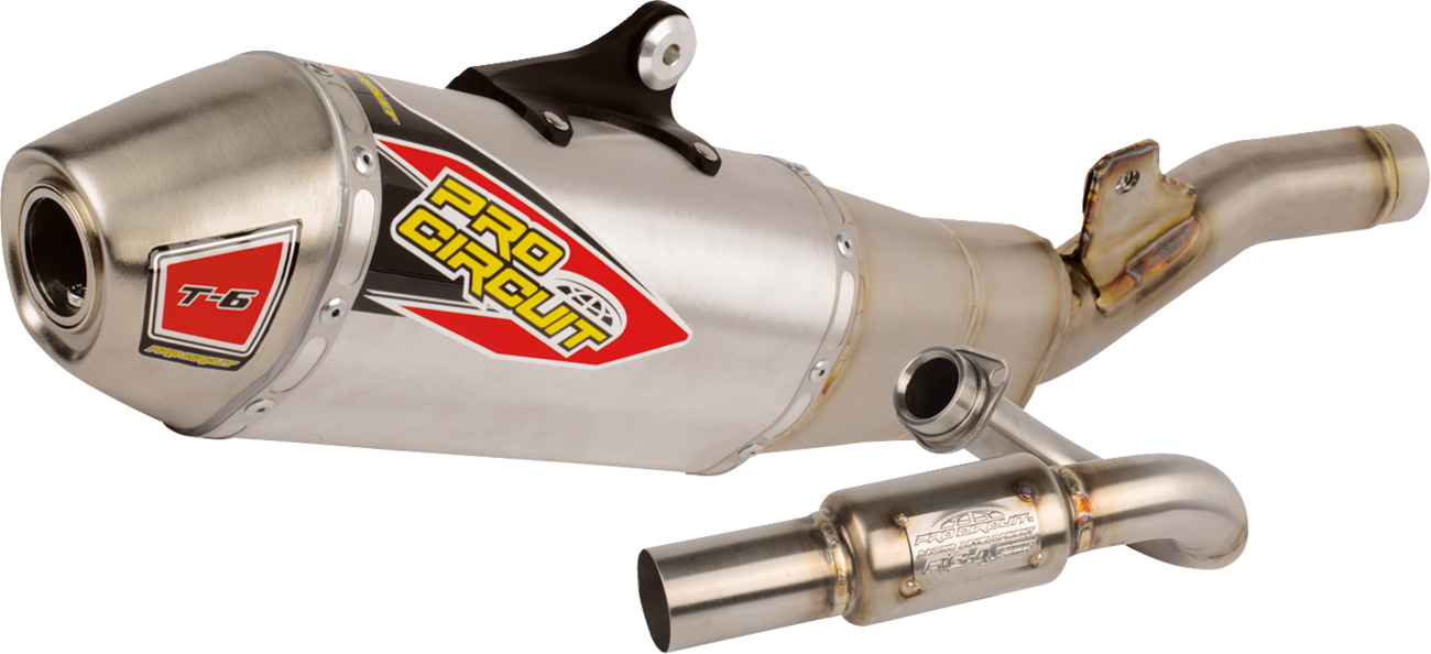 PRO CIRCUIT T-6 Exhaust System - Kawasaki KX 250 0122525G