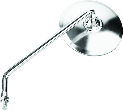 BikeMaster Round Mirror 10mm Right - Stainless