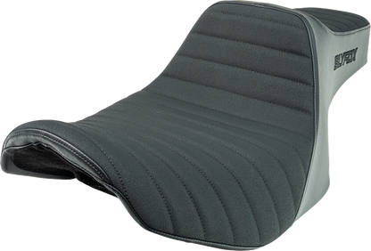 SLYFOX High Noon Seat - Vinyl - Classic Stitch - Black Logo - FLH/FLT '23-'24 4704A-SlyFox
