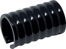 NAMZ Oil Sending Unit Cover - Horizontal - Milled - Black NOSC-HO1-B
