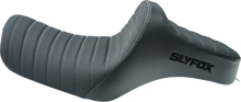 SLYFOX High Noon Seat - Vinyl - Classic Stitch - Black Logo - Black Stitch - XL '04-'22 4709A-SlyFox