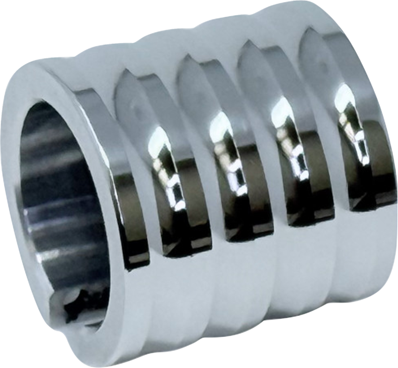 NAMZ Neutral Switch Cover - Horizontal Milled - Polished - Big Twin NNSC-HO1-P
