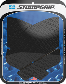 STOMPGRIP Tank Grips - Icon - Black - Suzuki - GS '17-'25 55-14-0143B