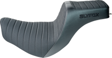 SLYFOX High Noon Seat - Vinyl - Classic Stitch - Black Logo - FL/FX '18-'24 4701A-slyfox