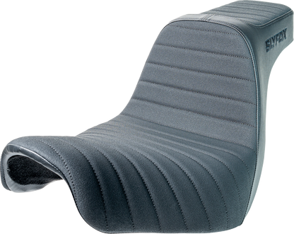 SLYFOX High Noon Seat - Vinyl - Classic Stitch - Black Logo - FL/FX '18-'24 4701A-slyfox