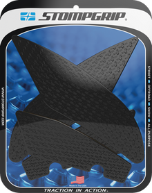 STOMPGRIP Tank Grips - Icon - Black - Yamaha - YZF 55-14-0145B