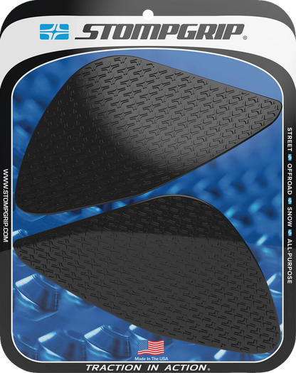 STOMPGRIP Tank Grips - Icon - Black - Triumph - Speed '21-'25 55-14-0183-1B