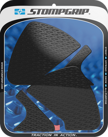 STOMPGRIP Tank Grips - Icon - Black - Ducati - Monster '21-'25 55-14-0184B
