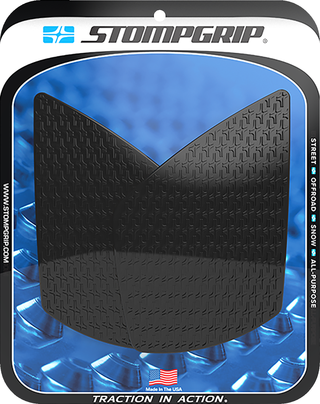 STOMPGRIP Tank Grips - Icon - Black - KTM - RC '22-'24 55-14-0199-1B