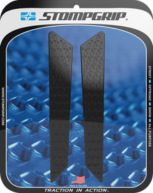 STOMPGRIP Tank Grips - Icon - Black - Triumph - Tiger '22-'25 55-14-0208B