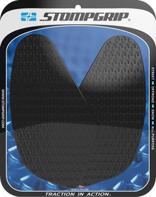 STOMPGRIP Tank Grips - Icon - Black - Yamaha - Tracer '24 55-14-0209B