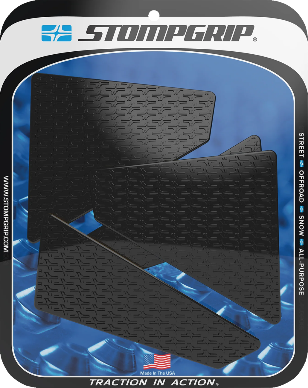 STOMPGRIP Tank Grips - Icon - Black - KTM - Duke '24-'25 55-14-0213B