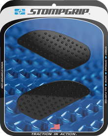 STOMPGRIP Tank Grips - Volcano - Sprint - Black - Universal 50-10-0007B