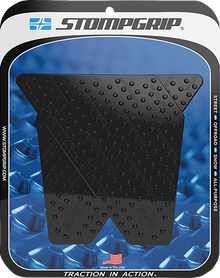 STOMPGRIP Tank Grips - Volcano - Black - Yamaha - Super Tenere '14-'24 55-10-0060-5B