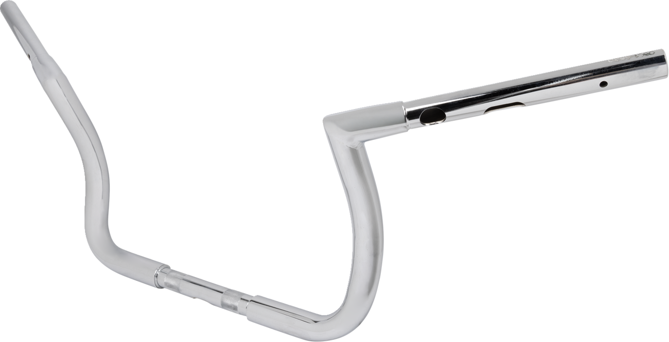 TODD'S CYCLE Handlebar - 10" - Chrome TD-124-10C