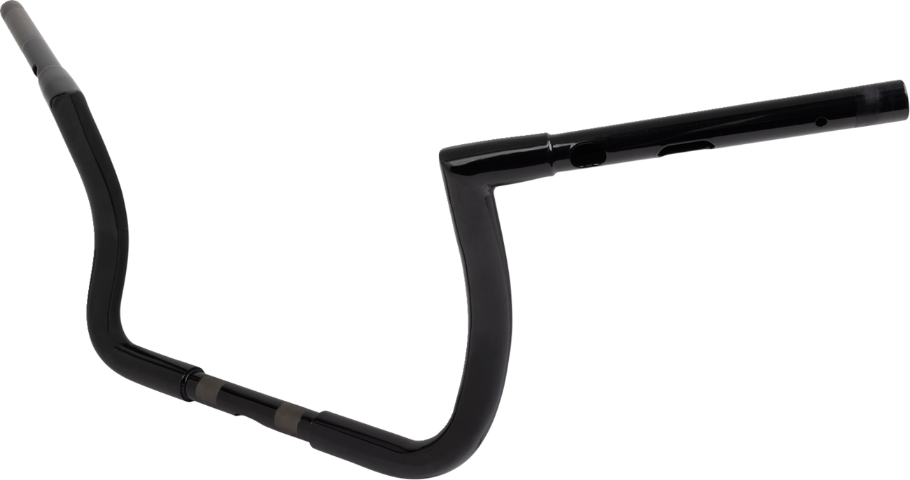 TODD'S CYCLE Handlebar - 10" - Black TD-124-10B