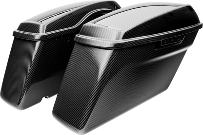 SLYFOX Saddlebag Bottoms - Carbon Gloss - FL '14-'23 1020-SBTC-G