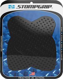 STOMPGRIP Tank Grips - Volcano - Black - Suzuki - V-Strom '19-'22 55-10-0124-1B