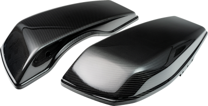 SLYFOX Saddlebag Lids - Carbon Gloss - FL '24-'25 1022-SBLC-G