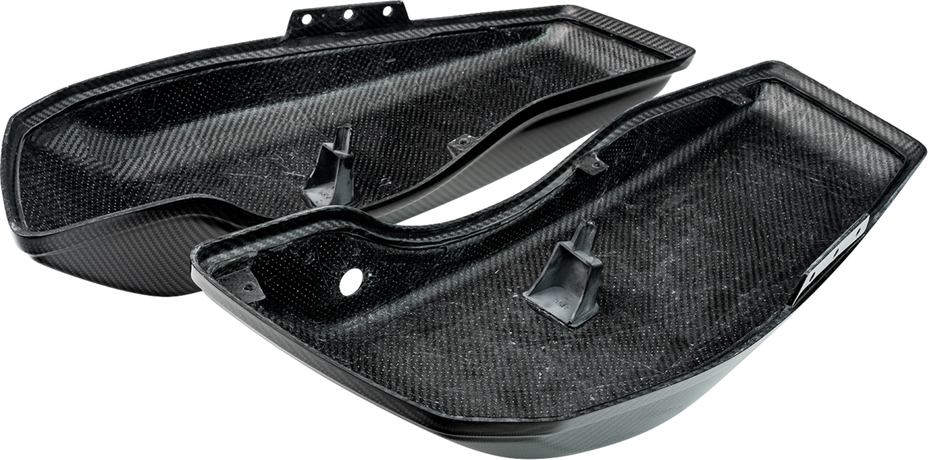 SLYFOX Saddlebag Lids - Carbon Gloss - FL '24-'25 1022-SBLC-G