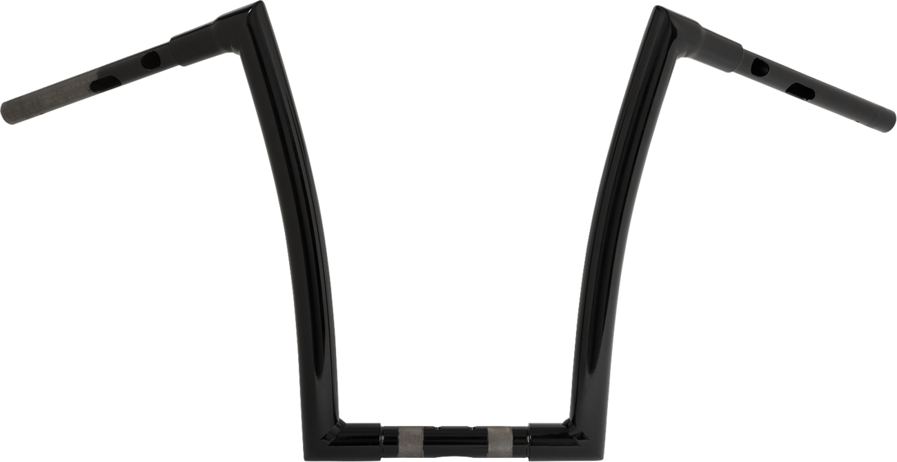 TODD'S CYCLE Handlebar - 1-1/2" Strip - 17" - Gloss Black - Road Glide TD-152-17B