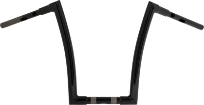 TODD'S CYCLE Handlebar - 1-1/2" Strip - 17" - Gloss Black - Road Glide TD-152-17B