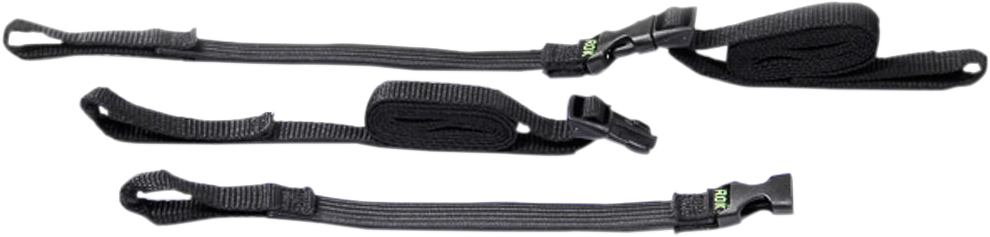 SW-MOTECH ROK™ Straps - Adjustable - Black - 31 cm - 106 cm BC.ROK.00.711.10000B
