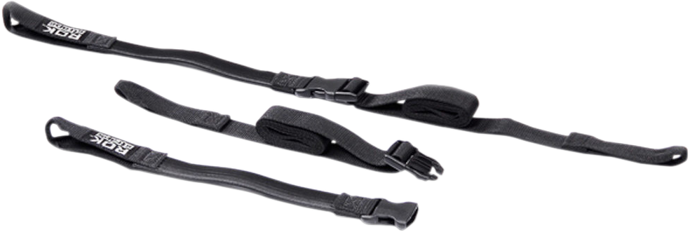 SW-MOTECH ROK™ Straps - Adjustable - Black - 50 cm - 150 cm BC.ROK.00.711.10100B